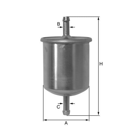 ZP8075FM fuel filter in-line