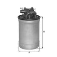 ZP8085FM fuel filter in-line