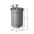 ZP8087FMB fuel filter in-line