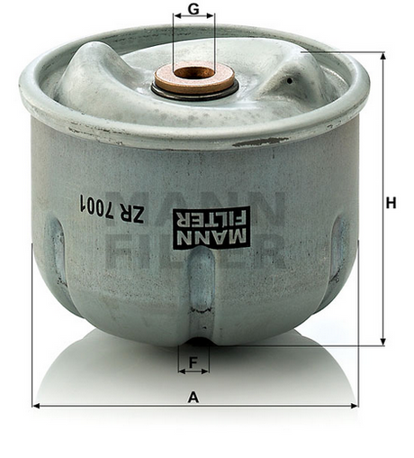 ZR 7001 oil filter element (for centrifuge)