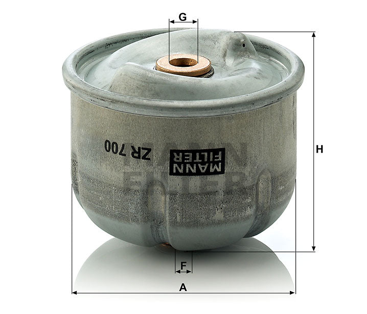 ZR 700 x oil filter element (for centrifuge)