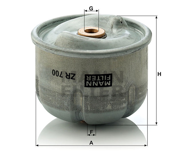 ZR 700 x oil filter element (for centrifuge)